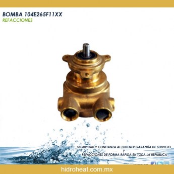Venta de BOMBA 104E265F11XX