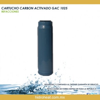 Venta de 	CARTUCHO CARBON ACTIVADO GAC 1025
