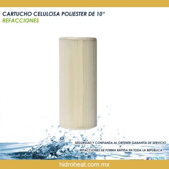 Venta de 	CARTUCHO CELULOSA POLIESTER DE 10