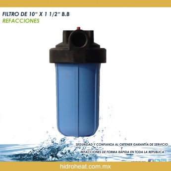 Venta de	FILTRO DE 10 X 1 1 2