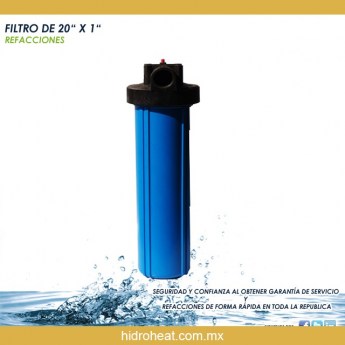 Venta de	FILTRO 20 X 1