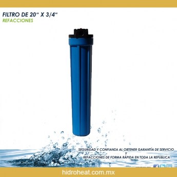 Venta de	FILTRO 20 X 3 4