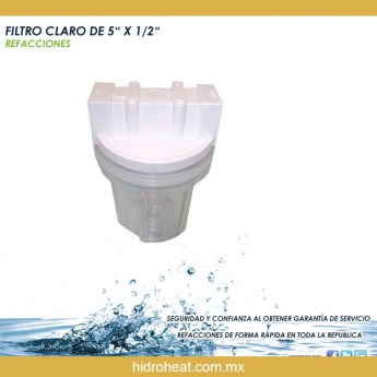 Venta de	FILTRO CLARO 5 x 1 2