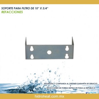 Venta de	SOPORTE PARA FILTRO DE 10