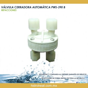 Venta de VALVULA CERRADORA AUTOMÁTICA PWS-390 B