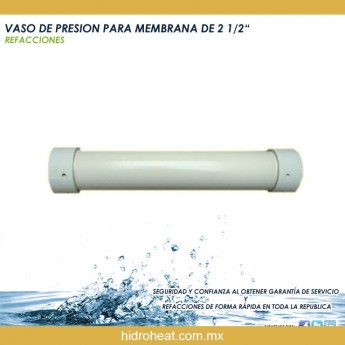 Venta de VASO DE PRESION PARA MEMBRANA DE 2 1/2