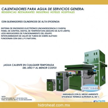 venta de circuladores para residencias hoteles y restaurantes CALENTADOR LC II 1400