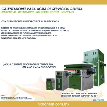 venta de circuladores para residencias hoteles y restaurantes CALENTADOR LC II 450