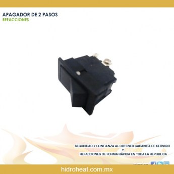 venta de refacciones para calentadores APAGADOR DE 2 PASOS