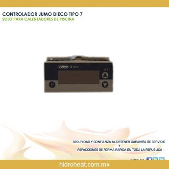 venta de refacciones para calentadores CONTROLADOR JUMO DI ECO TIPO 7