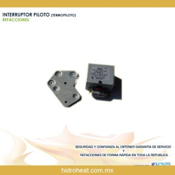 venta de refacciones para calentadores INTERRUPTOR PILOTO TERMOPILOTO