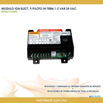 venta de refacciones para calentadores MODULO IGN ELECT P PILOTO IN TERM 1 2 VAR 24VAC