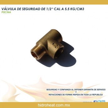 venta de refacciones para calentadores VALVULA DE ALIVIO WATTS MOD-53 A 75 LBS